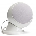 PAIRE D'ENCEINTES SATELLITE SPHÉRIQUE 50W RMS BLANC