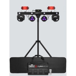 GIGBARMOVE-PLUSILS - Kit lumière 2 lyres + 2 derby + 2 pars + laser GigBAR Move Chauvet Dj