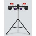 GIGBARMOVE-PLUSILS - Kit lumière 2 lyres + 2 derby + 2 pars + laser GigBAR Move Chauvet Dj